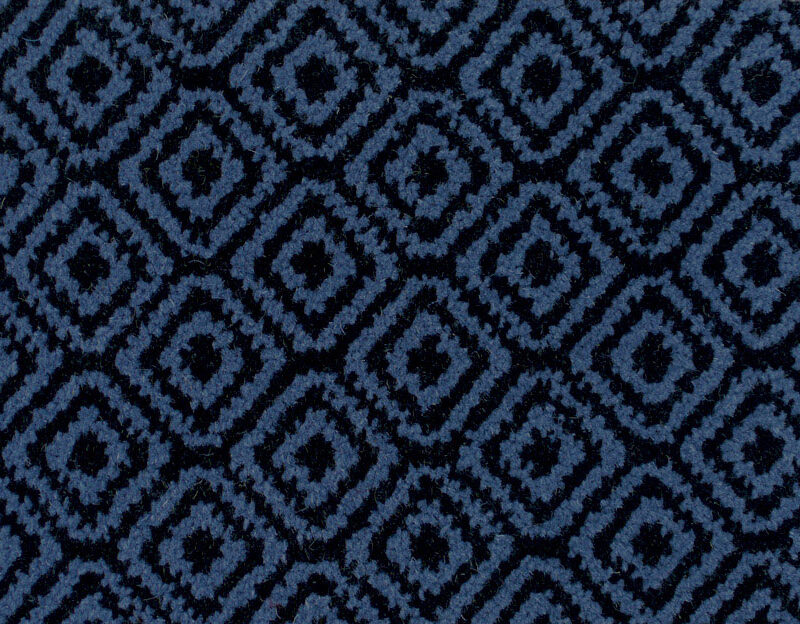 Wool Carpets, Winston Diamond, Blue