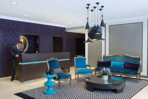 Axminster rugs, Winston Hex I Black & Ivory