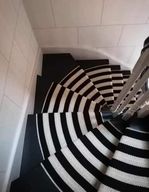 Bespoke Flatweave, CF black & white