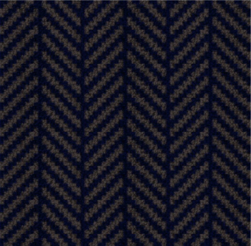 Herringbone - Cobalt