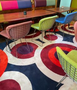 Hand Tufted rug, Hotel le petit moulin , Paris