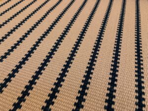 Flatweave Stair runner, Stripes ZIP18, Miel