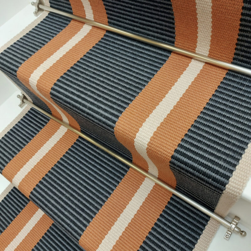 Flatweave Stair Runner, PNT32 Cinnamon